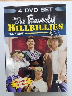 The Beverly Hillbillies 4-DVD Set - Yellow & Blue Cover